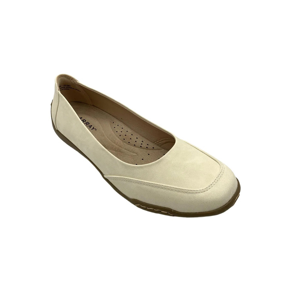 ARRAY Women's Cascade Flats Ivory - Narrow